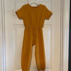 Toddler Yellow Jumpsuit 4/5T